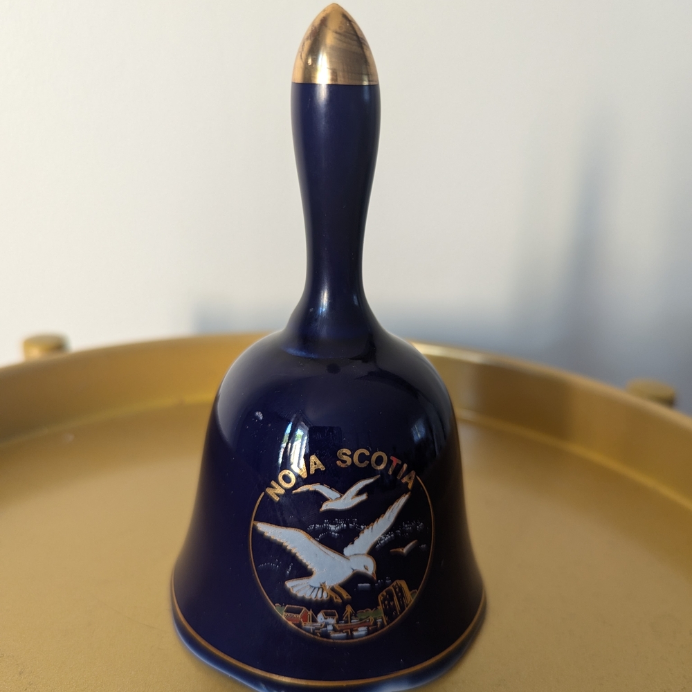 Vintage Porcelain Nova Scotia Souvenir Bell